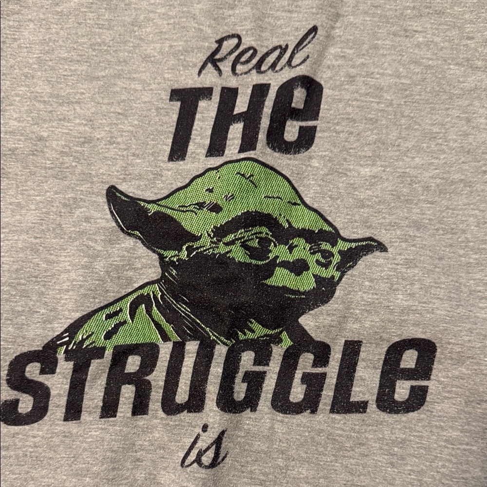Real the Struggle is Yoda sweatshirt - Picture 3 of 3